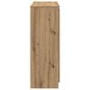vidaXL Buffet tiroirs chêne artisanal 100,5x35x98,5 cm bois ingénierie