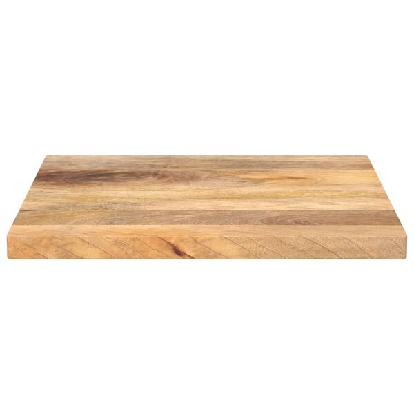 vidaXL Dessus de table 50x50x3,8 cm carré bois massif manguier