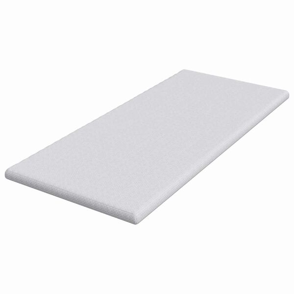 vidaXL Surmatelas Blanc 100 x 200 cm Tissu Jacquard