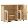 vidaXL Buffet chêne sonoma 100x35x75 cm bois d'ingénierie
