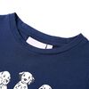 T-shirt pour enfants bleu marine 116