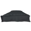 vidaXL Set de coussins de palette 2 pcs Noir 180 x 40 x 8 cm