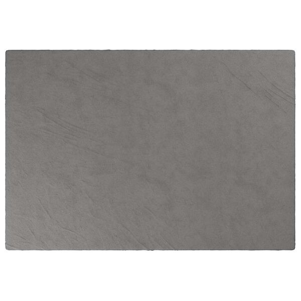 vidaXL Couverture lest&eacute;e avec housse Gris 138x200 cm 6 kg Tissu