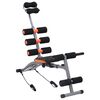 vidaXL Appareil d'exercices abdominaux en L avec cordes &eacute;lastiques