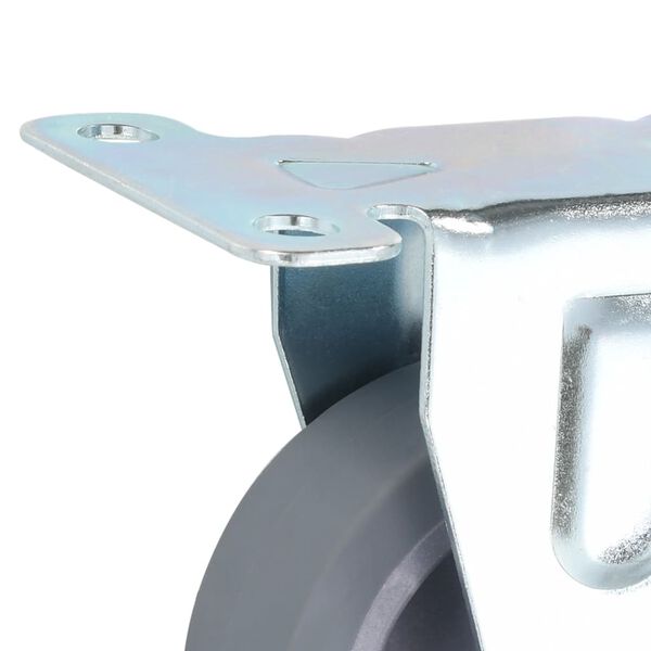 vidaXL 24 pcs Roulettes fixes 75 mm