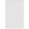 vidaXL Store roulant de douche 140x240 cm Blanc