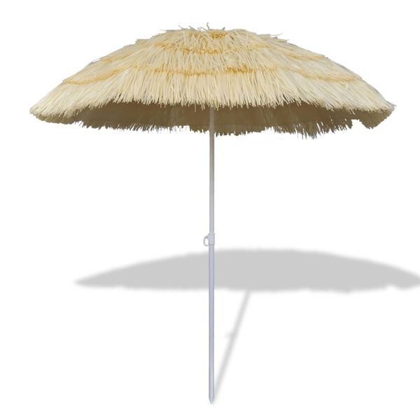 vidaXL Parasol de plage inclinable style Hawaii