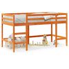 vidaXL Lit mezzanine d'enfants sans matelas avec &eacute;chelle 90x190 cm