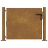 vidaXL Portail de jardin 100x100 cm en acier Corten