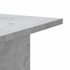 vidaXL Supports de haut-parleurs 2 pcs gris b&eacute;ton bois d'ing&eacute;nierie