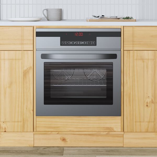 vidaXL Armoire avec stockage SKI Brun Miel 60 x 46 x 81 cm Pin massif