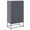 vidaXL Buffet anthracite 68,5x38,5x123,5 cm acier