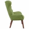 vidaXL fauteuil Vert clair 69 x 74 x 93 cm Velours