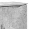 vidaXL Buffet avec tiroir Gris b&eacute;ton 100 x 30 x 65,6 Bois d'ing&eacute;nierie