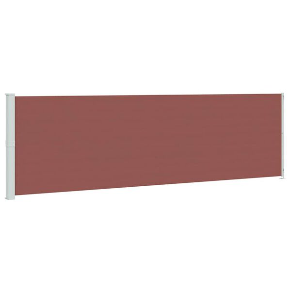 vidaXL Auvent lat&eacute;ral r&eacute;tractable de patio 180x600 cm Marron