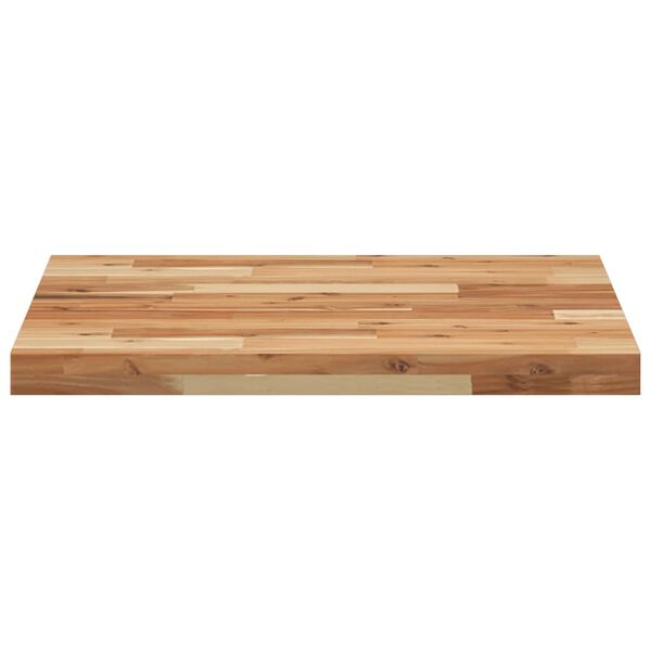 vidaXL Dessus de table carr&eacute; 60x60x4 cm bois massif d'acacia