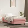 vidaXL Matelas &agrave; ressorts ensach&eacute;s 80 x 160 cm Rose