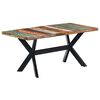 vidaXL Table à manger 160x80x75 cm Bois de récupération massif