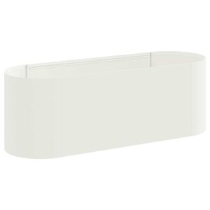 vidaXL Jardin sur&eacute;lev&eacute; Blanc 120 x 40 x 40 cm