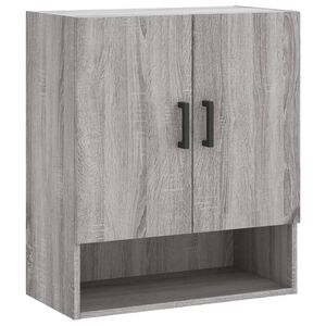 vidaXL Armoire murale sonoma gris 60x31x70 cm bois d'ing&eacute;nierie