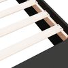 vidaXL Cadre de lit sans matelas noir 160x200 cm