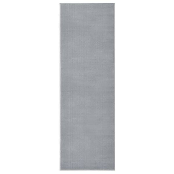 vidaXL Tapis BCF Gris 60x200 cm