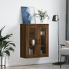 vidaXL Armoire murale chêne marron 69,5x34x90 cm