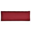vidaXL Coussin rembourr&eacute; de dossier Bordeaux 120 x 40 x 10 cm