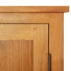 vidaXL Armoire de rangement 50x22x110 cm Bois de chêne massif