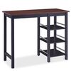 vidaXL Assortiment de bar 3 pcs MDF Noir