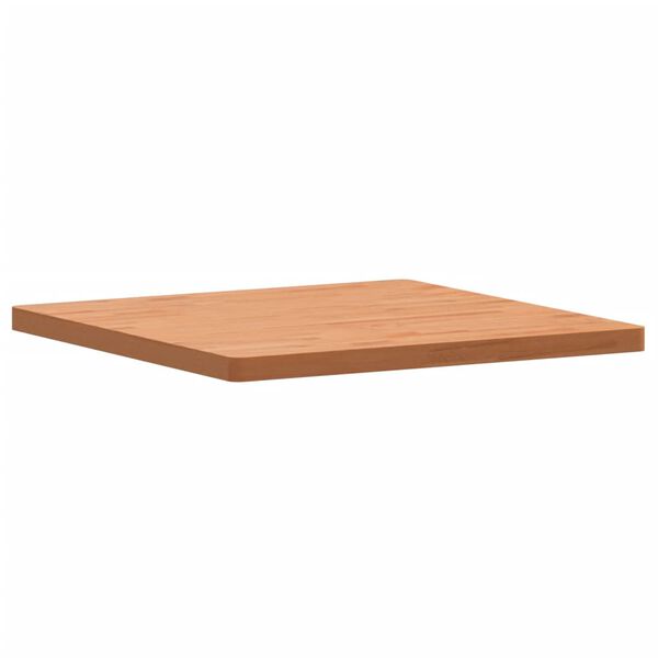 vidaXL Dessus de table 80x80x4 cm carr&eacute; bois massif de h&ecirc;tre