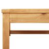vidaXL Salon de jardin avec coussins 5 pcs Bois d'acacia solide