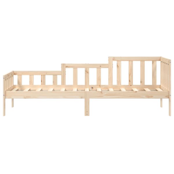 vidaXL Lit de jour sans matelas 90x190 cm bois de pin massif