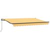 vidaXL Auvent r&eacute;tractable Sable 400 &times; 300 cm Polyester et Aluminium