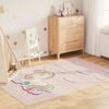 vidaXL Tapis enfants rose 160x230 cm licorne antid&eacute;rapant lavable