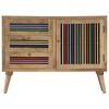 vidaXL Buffet 100 x 30 x 75 cm Bois de manguier massif