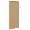 vidaXL Store enrouleur avec des rideaux Marron 90 x 220 cm Bambou
