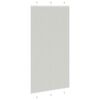 vidaXL Store pliss&eacute; gris clair 110x200cm largeur du tissu 109,4cm