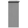 vidaXL Armoire de lavabo de salle de bain BODO gris 70x35x80 cm