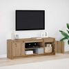 vidaXL Unites TV Marron 139,5 x 34 x 50 cm Bois d'ing&eacute;nierie
