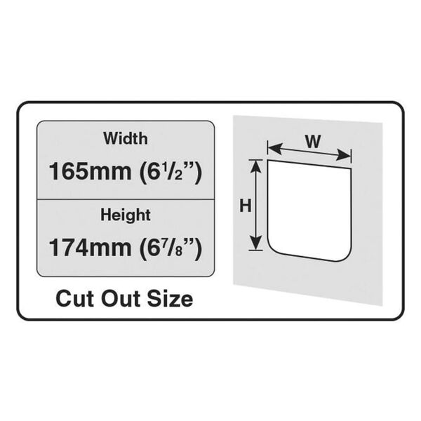 CAT MATE Chati&egrave;re verrouillable &agrave; 4 voies Blanc