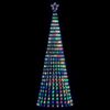 vidaXL Sapin de No&euml;l &agrave; LED 475 LED color&eacute;es 247 cm