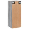 vidaXL Armoire murale sonoma gris 34,5x34x90 cm bois d'ing&eacute;nierie