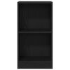 vidaXL Bibliothèque chêne noir 40x24x76 cm bois d'ingénierie
