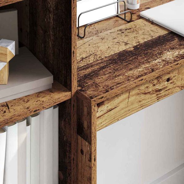 vidaXL Bureau Bois ancien 90 x 40 x 76 cm