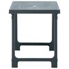 vidaXL Ensemble de bistro pliable 3 pcs Plastique Vert