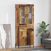 vidaXL Haut Armoire Bois Ancien 69,5 x 34 x 180 cm Bois d'ingénierie