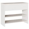 vidaXL Table console avec tiroir Drammen Blanc 89.5 x 37 x 73 cm