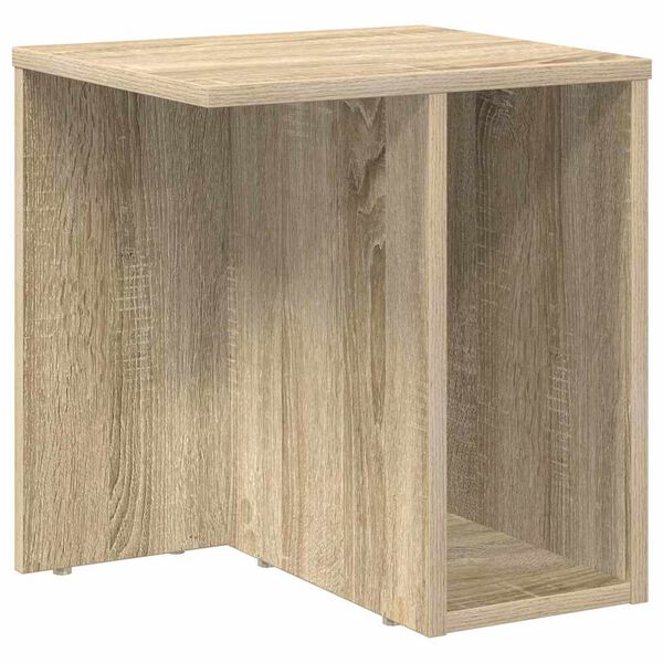 vidaXL Table d'appoint Ch&ecirc;ne Sonoma 37 x 32 x 40 cm Bois d'ing&eacute;nierie