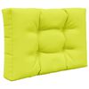 vidaXL Coussin de canap&eacute; d'ext&eacute;rieur 2 pcs Vert Polyester